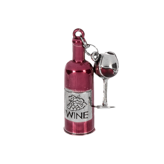 Happy Hour Wine Charm, with Insert Card-Red or White, each sold separately