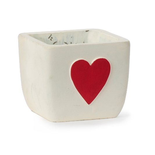 Heart Ceramic Pot