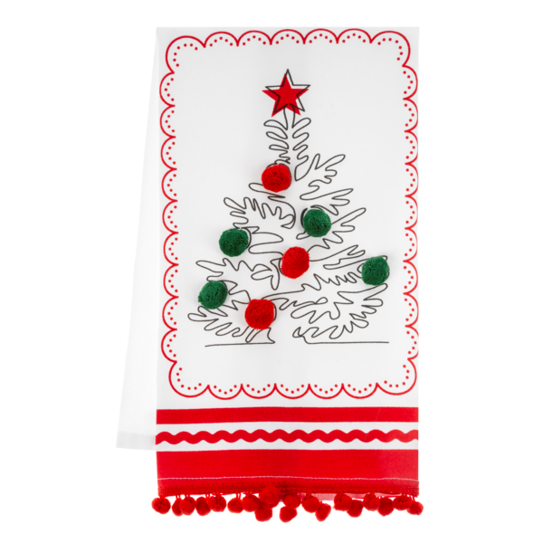 Holiday Icon Tea Towel-Assorted, sold seperately