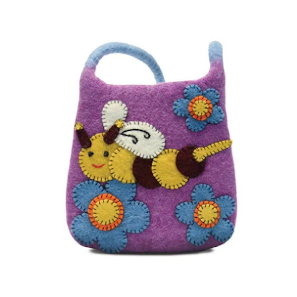 Honey Bee Cross Body Kids Bag-Assorted Colors, each sold separately