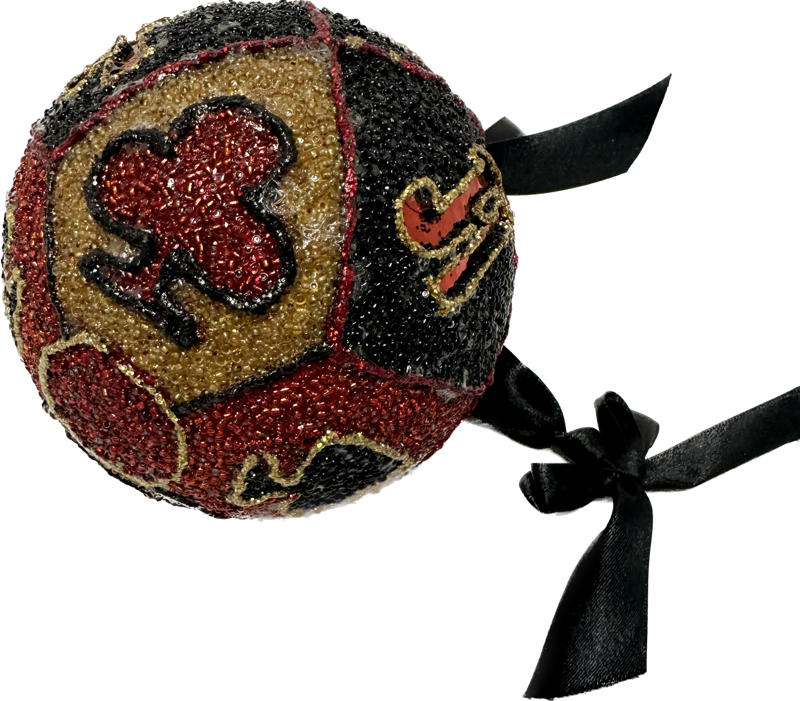 Vegas Cardsuit Ball Ornament