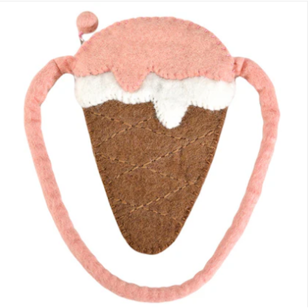 Ice Cream Cone Kids Cross Body Bag