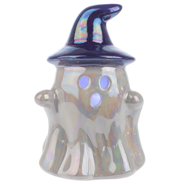 Iridescent Light Up Ghost Figurine-Assorted, each sold separately