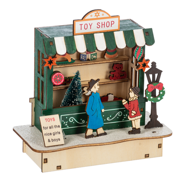 Light Up Christmas Scenes-Assorted, each sold separately