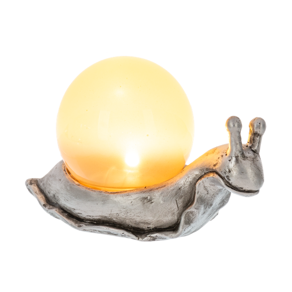 Light-Up Snail Figurine-Assorted, each sold seperately