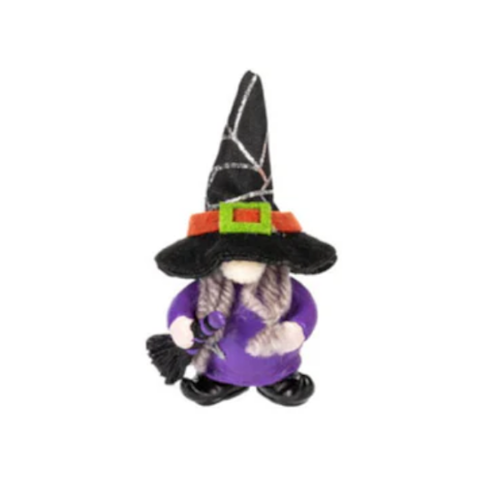 Little Witch Gnome Charm with Insert Card, Assorted Styles, each sold separately
