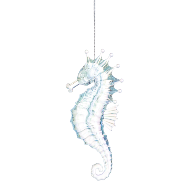 Acrylic Lobster & Seahorse Ornaments, sold seperately