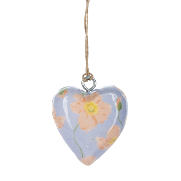 Mini Heart Ornament-Assorted, each sold seperately