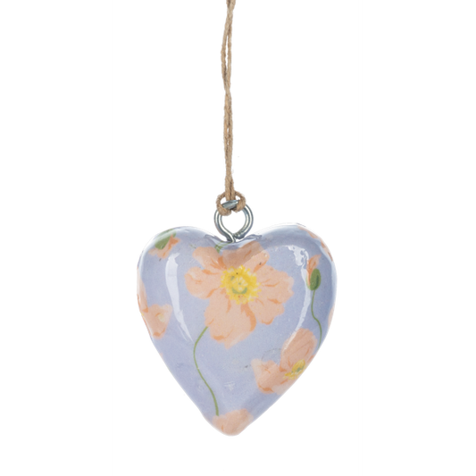 Mini Heart Ornament-Assorted, each sold seperately