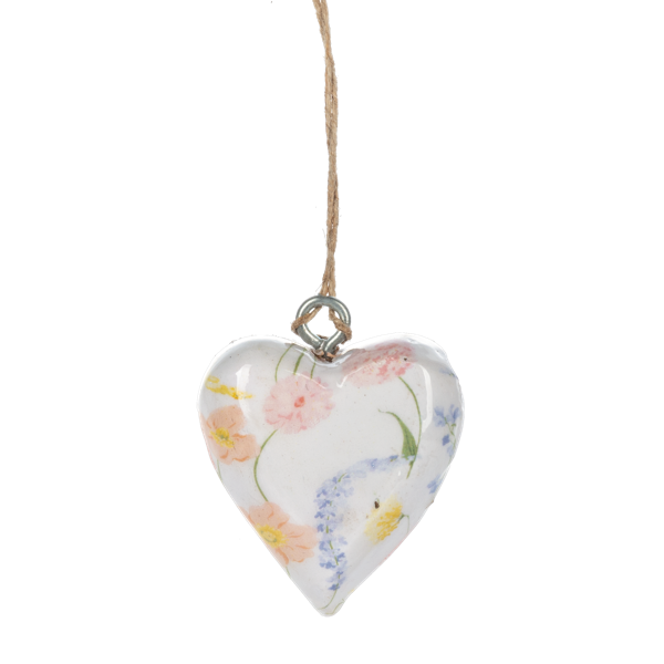 Mini Heart Ornament-Assorted, each sold seperately