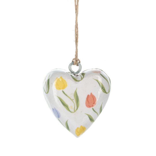 Mini Heart Ornament-Assorted, each sold seperately