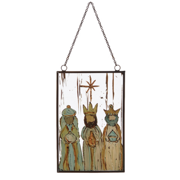 Glass Nativity Ornament, each sold separately