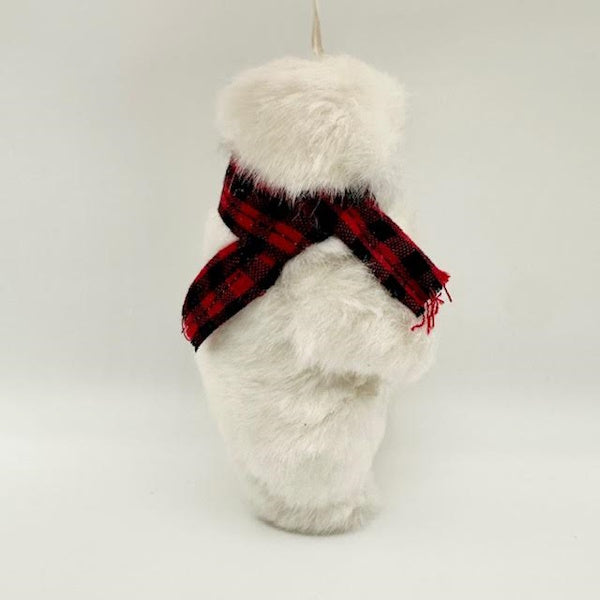 Polar Bear w/Scarf Ornament