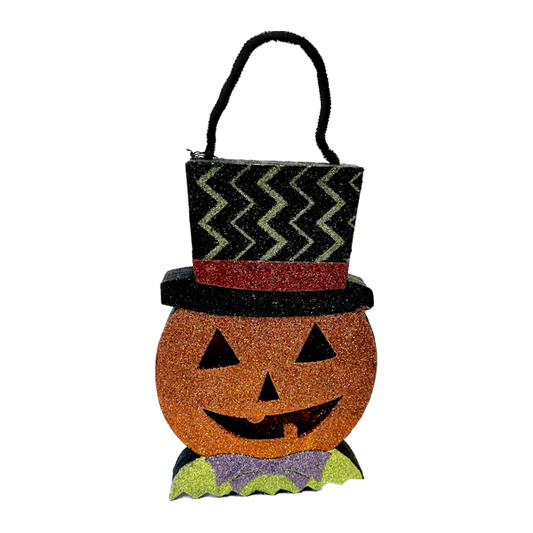 Glittered Pumpkin Décor