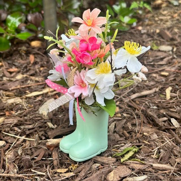 Rain Boot Mini Floral
