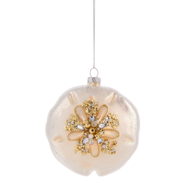 Sand Dollar Ornament-Assorted, sold seperately