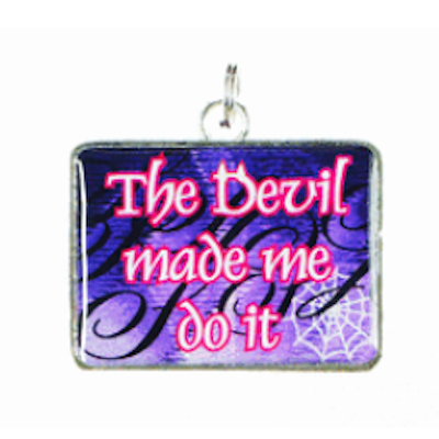 Scary Rectangular Charms