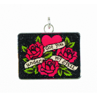 Scary Rectangular Charms