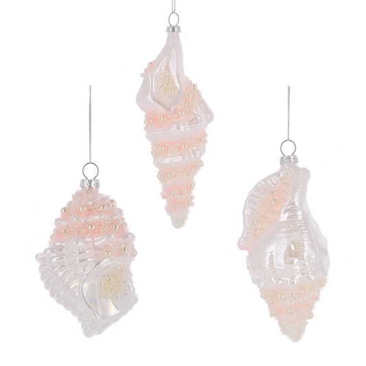 Sea Shell Ornaments-Assorted, each sold separately