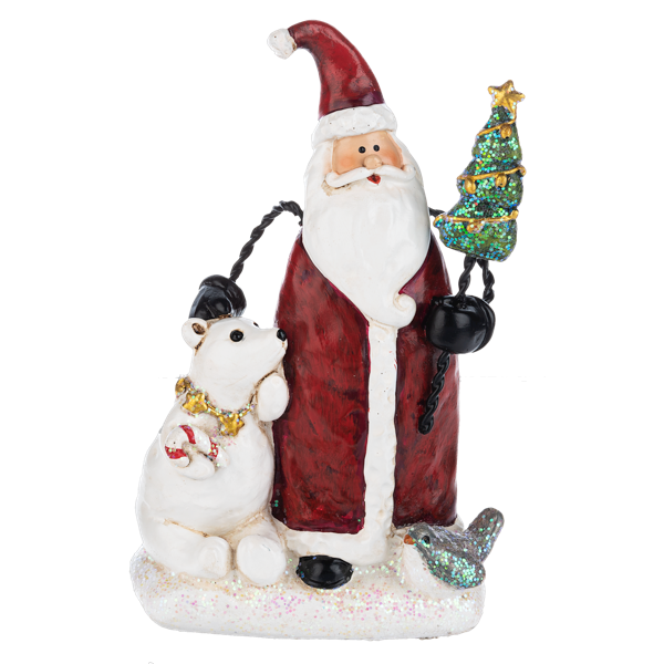Snow Much Fun! Santa Figurines-Assorted, each sold seperately