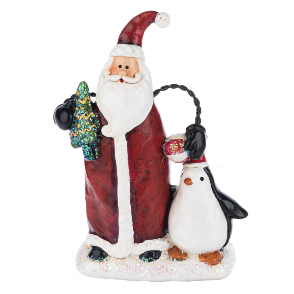 Snow Much Fun! Santa Figurines-Assorted, each sold seperately