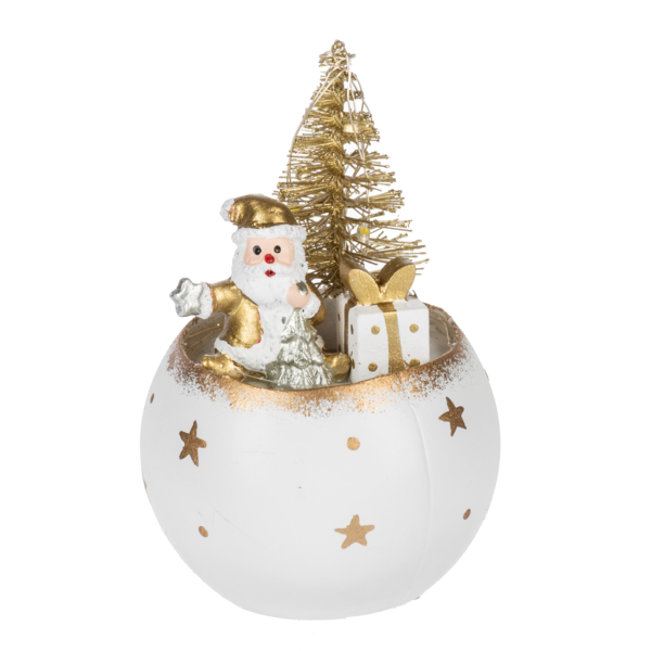 LED Light Up Snowman & Santa Scene Figurines, Assorted-sold separately