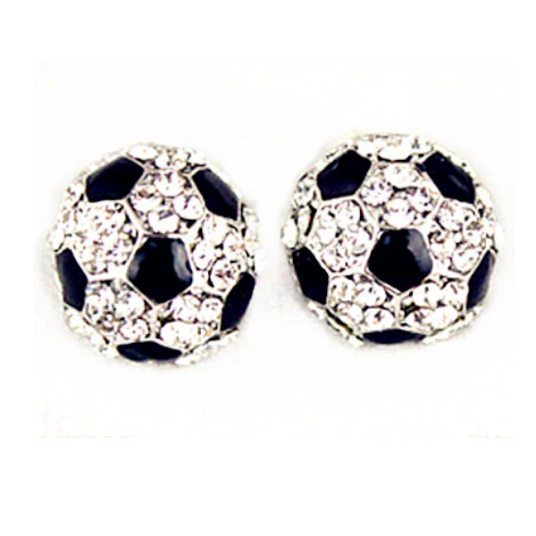 Soccer Ball Earrings
