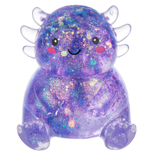Sparkle and Squeeze Axolotls-Assorted Colors, each sold separately