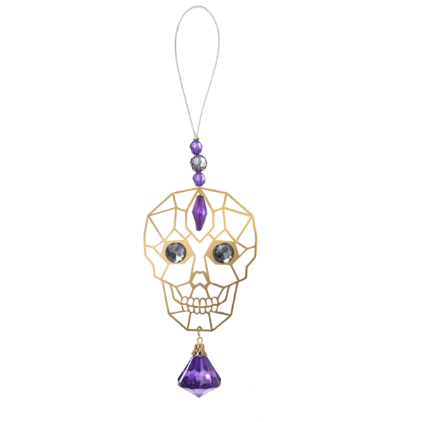 Spooky Skulls Ornament-Assorted, each sold separately