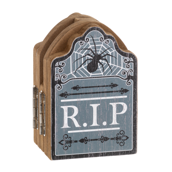 Tombstone Accordian Sign-Halloween Table Decor