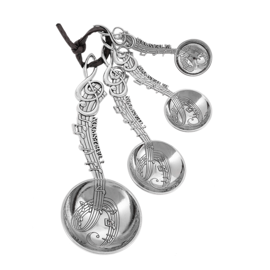 Treble Clef Measuring Spoons, Set of 4