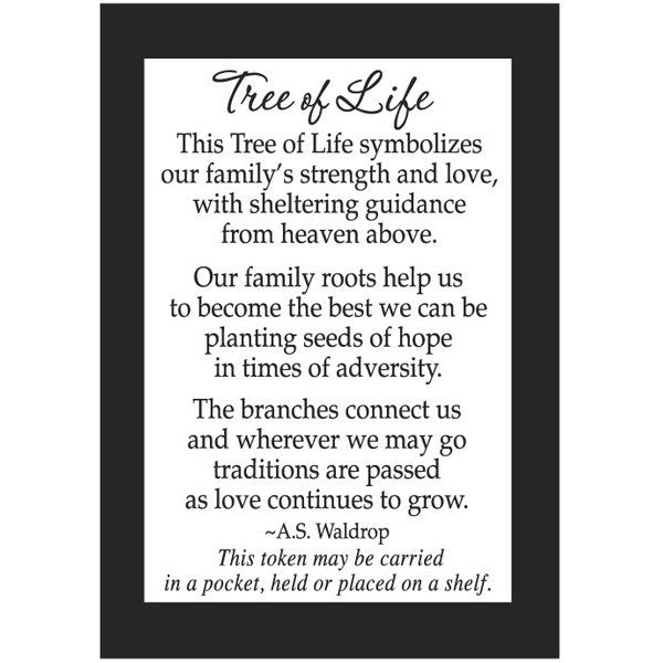 Tree of Life Token, with Insert Card