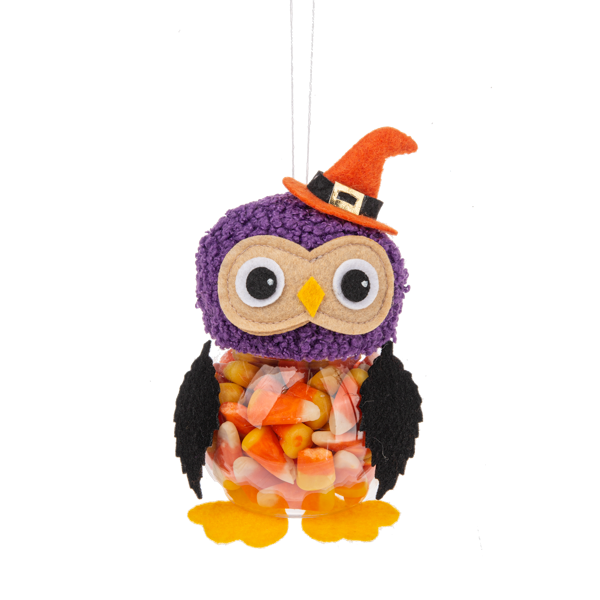 Halloween Owl Candy Container-Assorted, sold seperately
