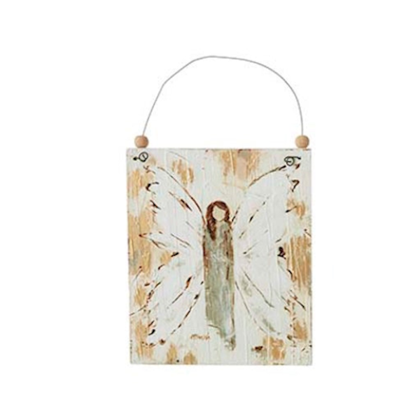 Wooden Angel Ornament