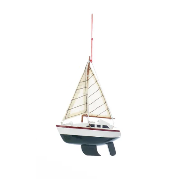 Yacht with Sails Ornament-Assorted, sold seperately