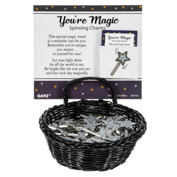 You're Magic-Spinning Charm, with Insert Card