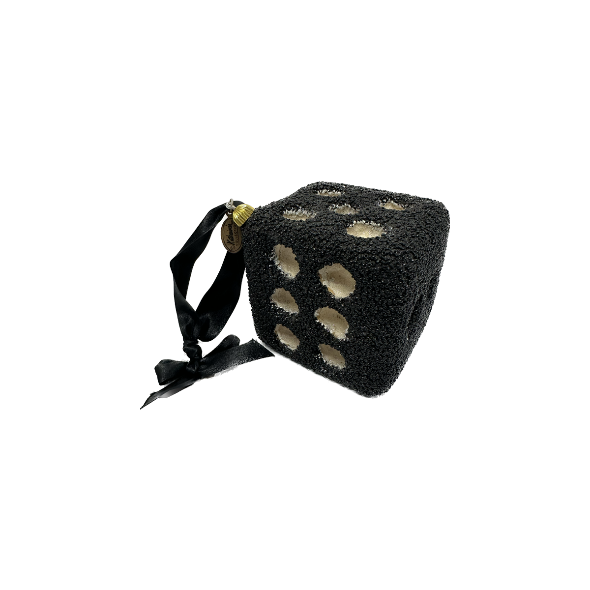 Beaded Jumbo Dice Ornament, sold separately