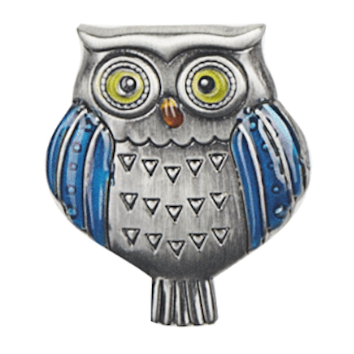 Lucky Little Owl Charm-Assorted, each sold seperately
