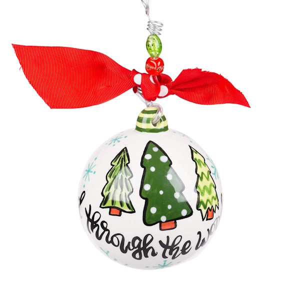 Over the River and Through the Woods Truck Ornament