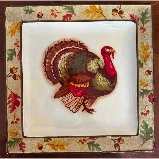 Square Turkey Platter