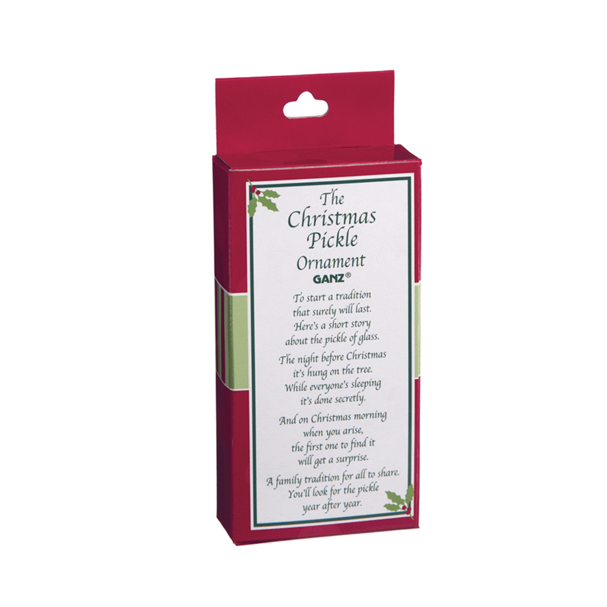 Christmas Pickle Ornament in Gift Box