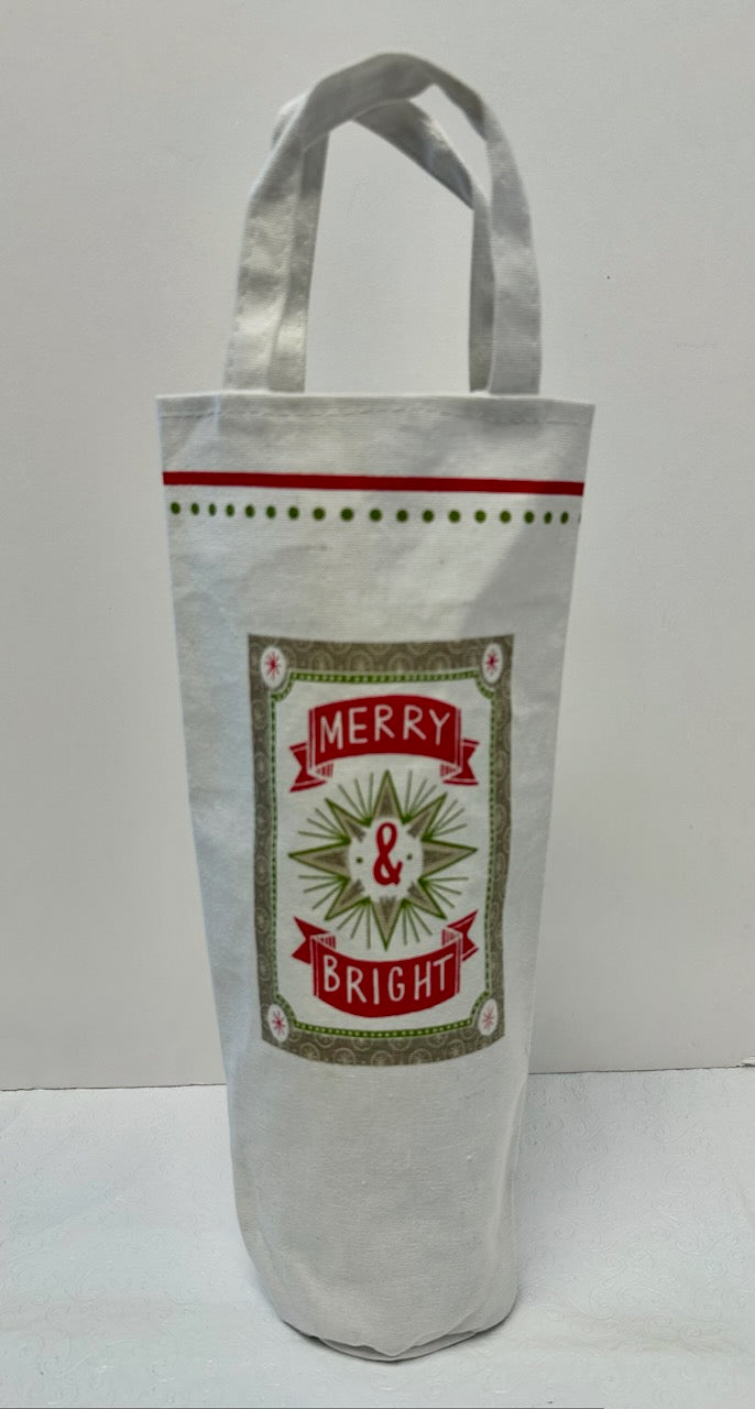 Christmas Wine Bottle Bag