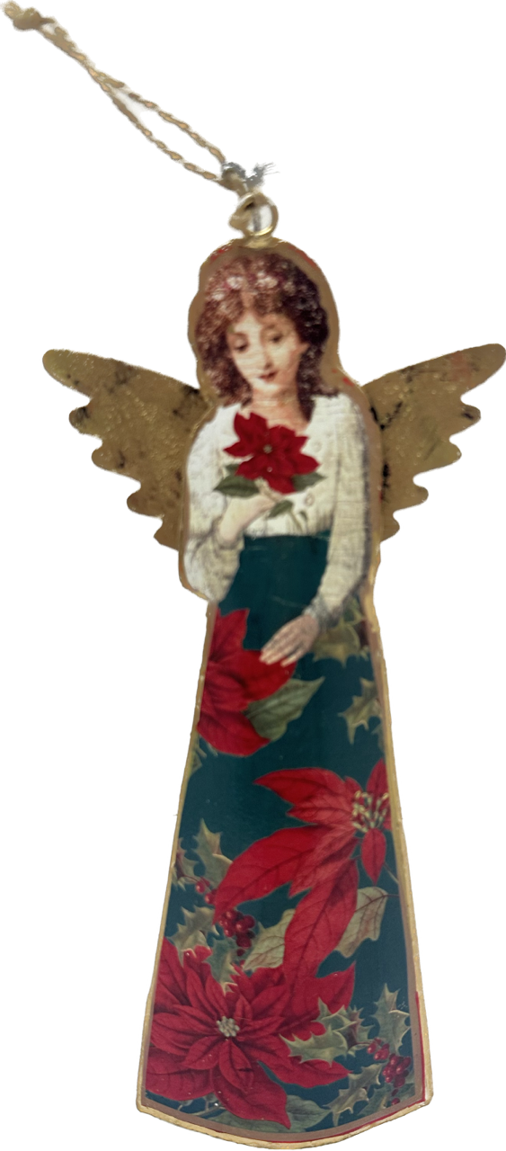 Painted Angel Ornament