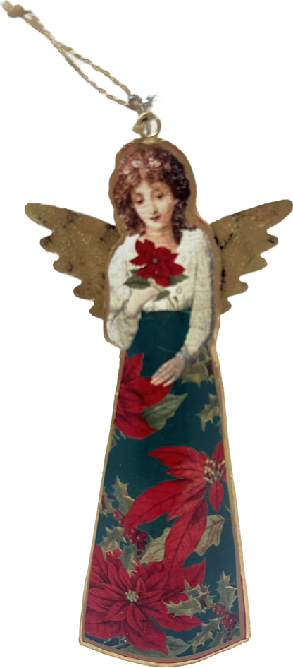 Painted Angel Ornament