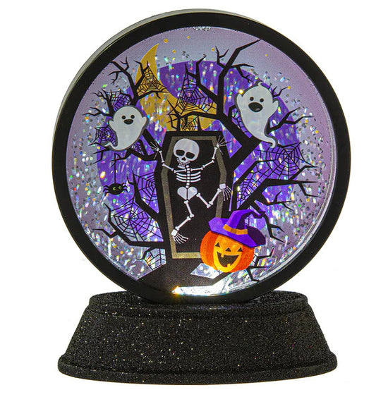 LED Light-Up Skeletons Disk Mini Shimmer