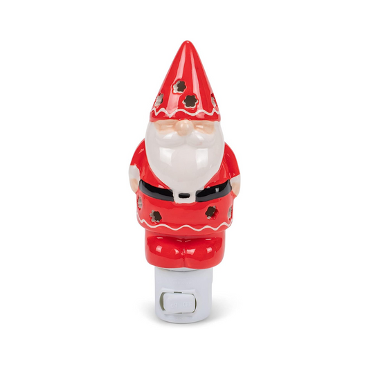 Ceramic Gnome Plug-In Night Light