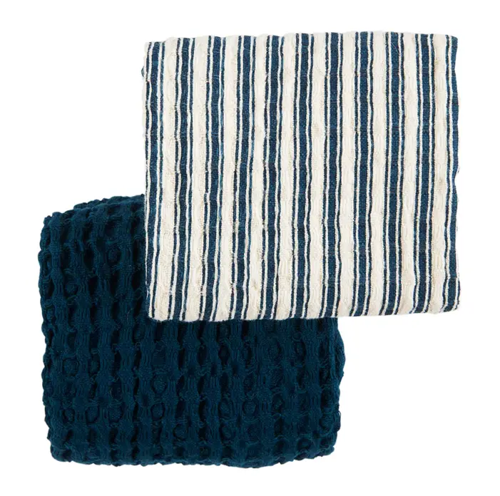 Bistro Waffle Towels, Set of 2