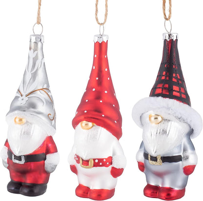 Box of 3 Gnome Ornaments