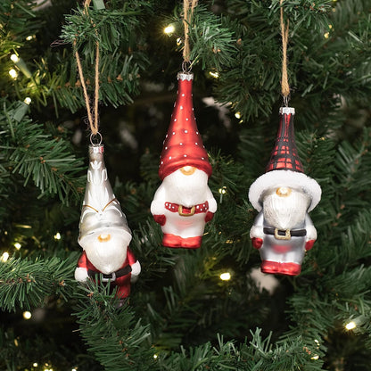 Box of 3 Gnome Ornaments