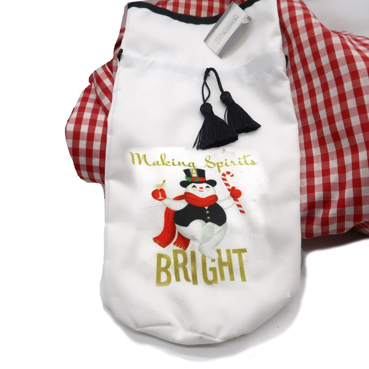 Santa or Snowman Light-Up Wine Bag (sold separately)